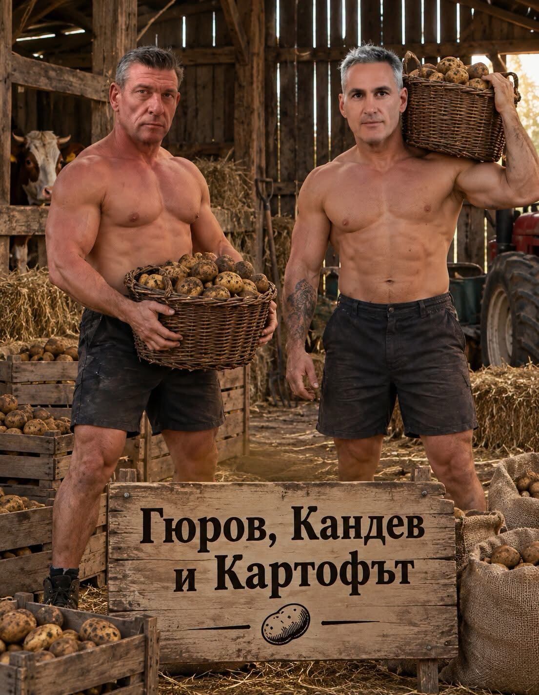 %% Брадвата, чукът, бухалката и въдицата им отиват за разлика от Президенството