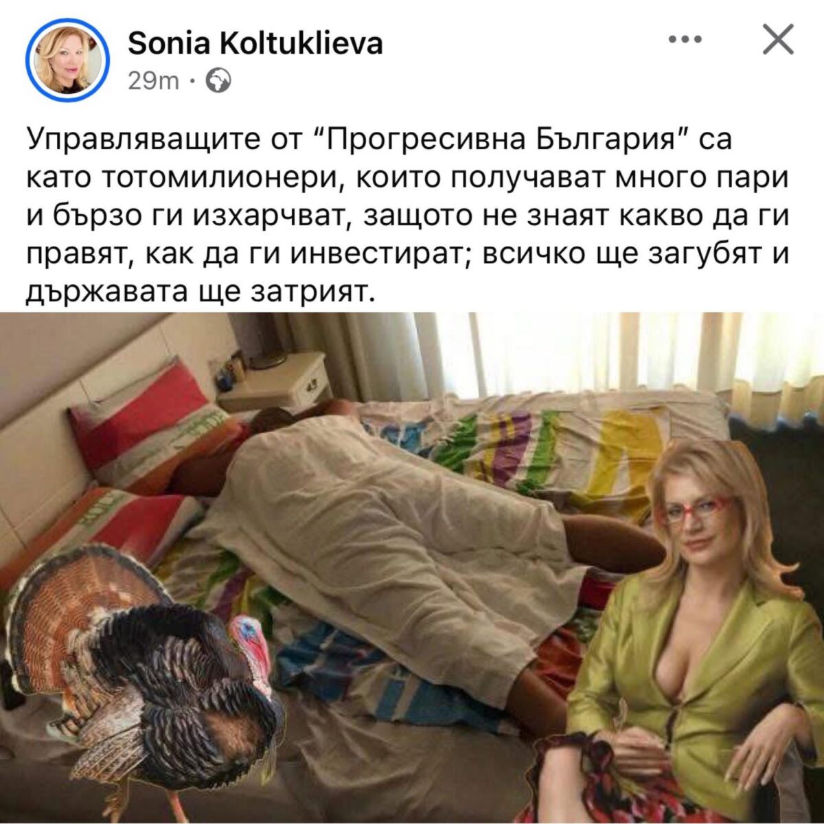 %% Гладната мисирка на Бойко Борисов Мадам К. просо сънува през пролетта